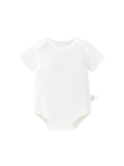 Thin Short-Sleeve Summer Baby Romper for Boys and Girls - 5