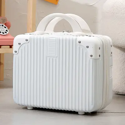 Handkoffer 14 Zoll mit Eckenschutz, Kosmetik-Aufbewahrungsbox - 13