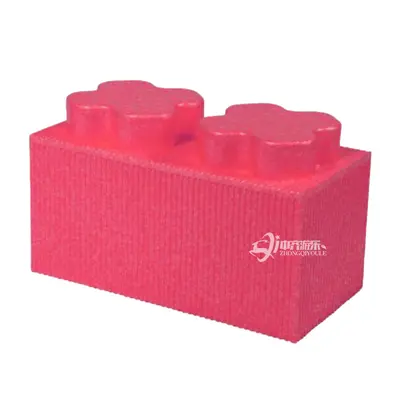 Large building blocks for children, brick playground, amusement park assembly toys, large castle, large EPP foam super large building blocks. - 12