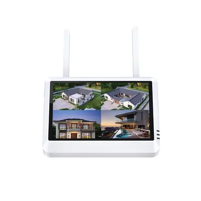 Drahtlos NVR WiFi Set mit Display Videorecorder-System - 5
