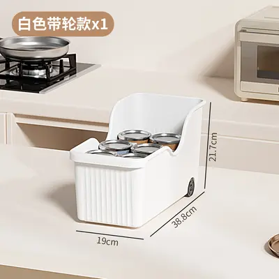 Kitchen storage container, large capacity, multi-compartment - 7