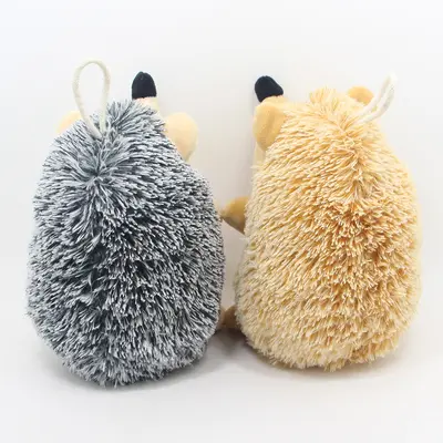 Ses Çıkaran Peluş Kirpi Köpek Oyuncağı, Çiğneme ve Sıkıntı Giderici