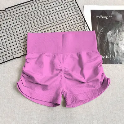 Women's High-Waist Tummy Control Yoga Shorts, 3/4 Length, Quick-Dry - 7