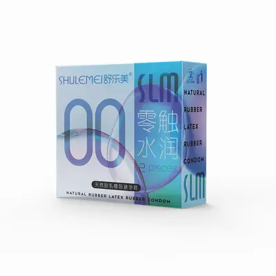 Shulemei 2er-Packung Ultra-Dünn 001 Kondome Familienplanungsmaterialien Meituan Hotel Nachtclub tragbare Sicherheitskondome