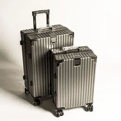 Robuster Trolley-Reisekoffer, stoßfest, Business-Gepäck - 7