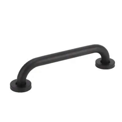 Black Stainless Steel Bathtub Grab Bar for Disabled and Elderly