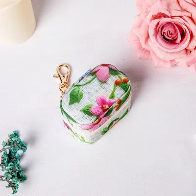 Exquisite New French Jewelry Storage Box Small Portable Travel Accessories Jewelry Organizer Box Earring Ring Storage - 11