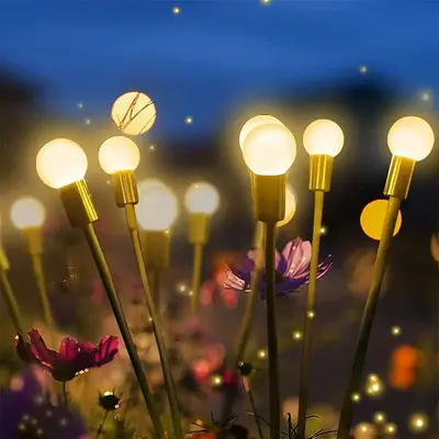 Solar Firefly Outdoor Garden Light, Waterproof - 7