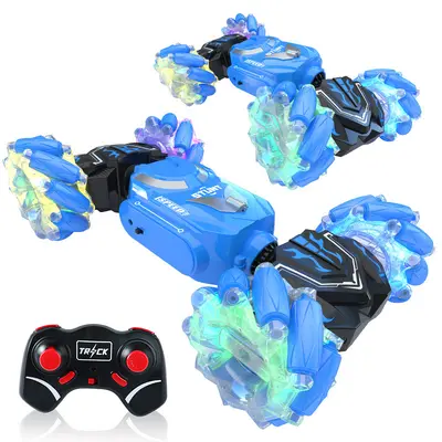 Gesture-Controlled Transforming RC Car with 4WD Off-Road Stunts - 7