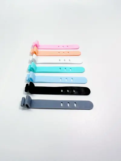 Creative Cable Organizer Tie with Silicone Strap for Headphones and Data Cables - 8