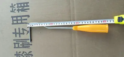 Mini Thumb Roller Brush Core 4 Inch Yellow Strip - 11