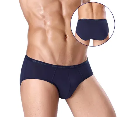 Herren-Slips aus Modal, mittlere Taille, hochelastisch, Plus Size - 8