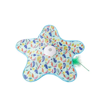 Electric Interactive Cat Hunting Net Toy with Rolling Ball - 8