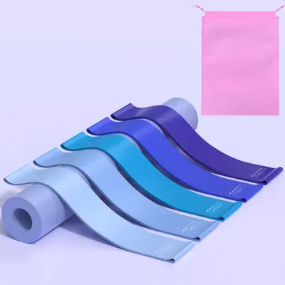 Resistance band yoga fitness, elastic ring - 9