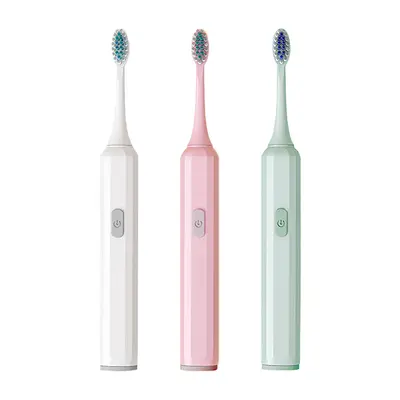Electric Toothbrush, Sonic Vibration, Waterproof, Soft Bristles - 6