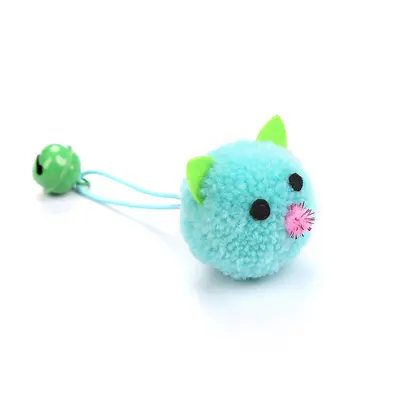 Mouse-shaped cat toy with bell, squeaking - 9