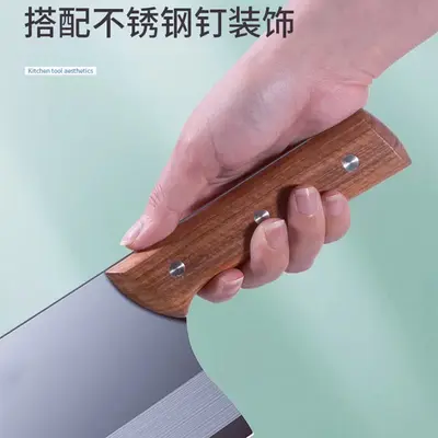 Küchenmesser-Set mit Sapele-Holzgriff - 4
