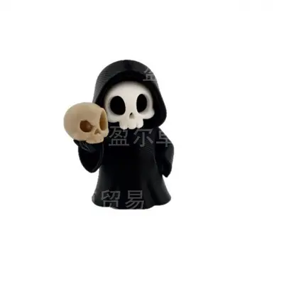 Q Versiyon Ölüm Meleği Figürü, Halloween 3D Baskı Oyuncak - 10