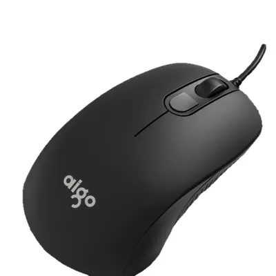 4D Q21 Kabelgebundene USB-Maus, leise, für Büro und Desktop