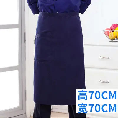 Thick Nylon Chef Apron, Plain Color, for Hotels and Restaurants - 10