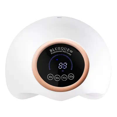 Özelleştirilmiş logo renkli 180W tırnak lambası yüksek güçlü iki el fototerapi makinesi UV kurutma lambası LED tırnak kurutucu