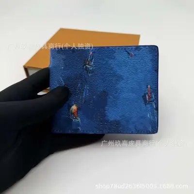 Genuine leather passport holder multi-functional card wallet - 10