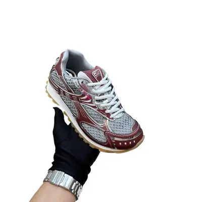 Thick-Sole Dad Sneakers in Blue