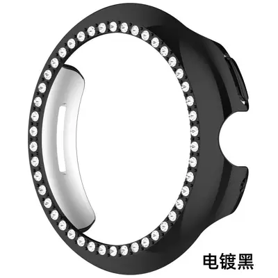 Google Watch5 Protective Case with Single Diamond Electroplated Finish