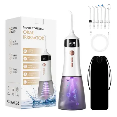Electric Water Flosser with UV Sterilization, Large Tank - 6