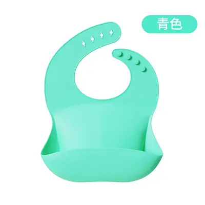 Kinder-Silikon-Lätzchen Baby 3D Fütterungslätzchen Baby wasserdichtes waschbares Lätzchen ultraweich Speichel-Lätzchen Spucktuch Fütterungslätzchen - 8