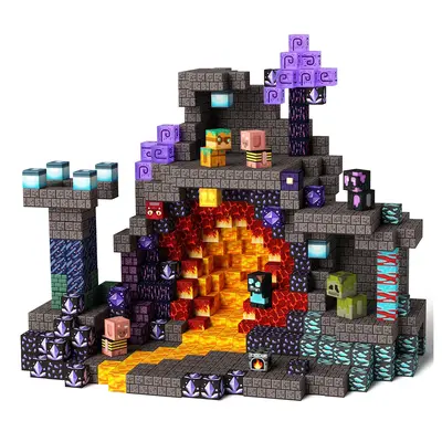 Large Particle Magnetic Building Blocks, Early Learning Toy for Kids - 6