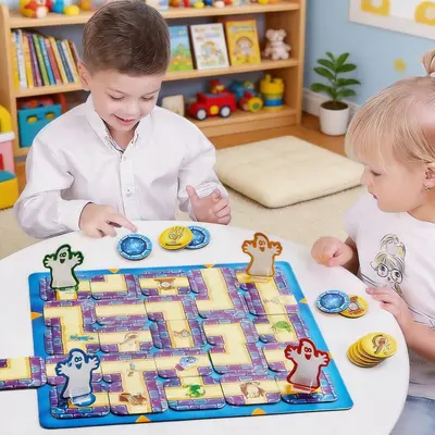 Ghost Maze Labyrinth Board Game, Parent-Child Flying Chess