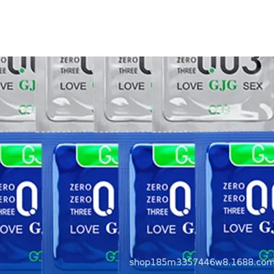 GJG55mm Condom safe contraceptive condom foreign trade supply to Europe and America MEO spot stock factory source wholesale medical grade