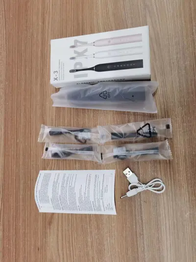6档电动牙刷 成人家用USB充电声波牙刷冲牙器礼品 X3 一件代发 - 8