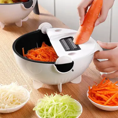 Çok amaçlı sebze kesme seti patates rendesi - 4