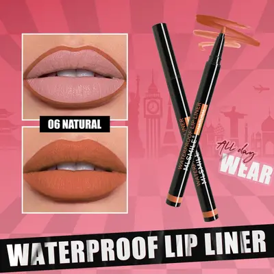 Waterproof matte liquid lip liner, long-lasting, non-transfer - 11