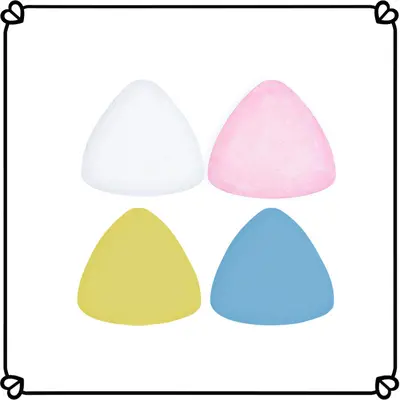 Colored Tailor's Chalk for Fabric Marking, Plastic Box