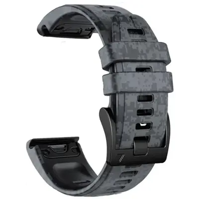 Quick-Release Silicone Band for Garmin Fenix 8 7X/6X, 22/26 mm - 12