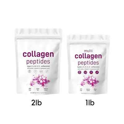 454g/907g Küçük Moleküllü Kolajen Peptit Tozu - 5