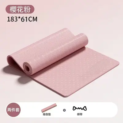 TPE yoga matı, geniş, yalıtımlı, şok emici - 7