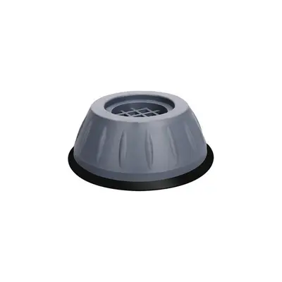 Anti-slip anti-vibration foot pad for washing machines with raised base