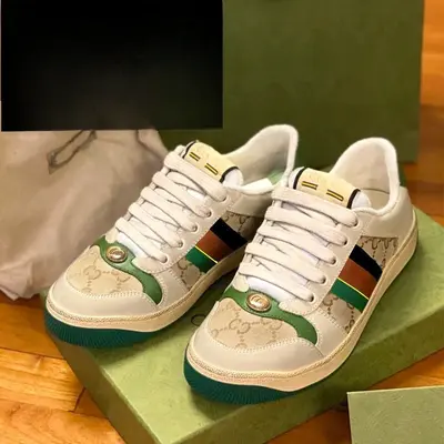 Retro-Sneaker aus echtem Leder, Paarmodell, Modell 2026