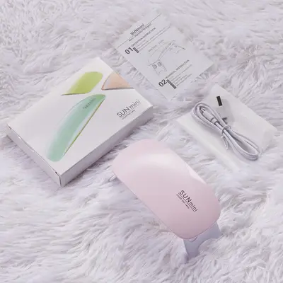 Sunmini Mini UV Nail Lamp, USB Interface, Foldable - 8