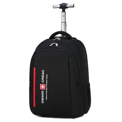 Business Travel Laptop Backpack and Trolley Suitcase - 9