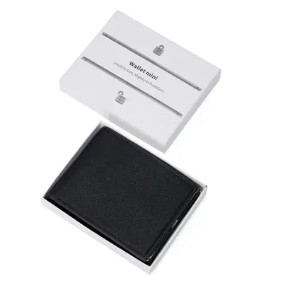Erkek Kısa Cüzdan RFID Korumalı İki Katlı - 4
