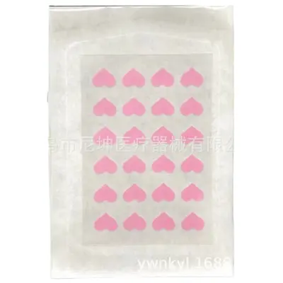 跨境专供厂家批发遮盖贴片透明遮痘粉色去痘贴水胶体痘痘贴净痘贴