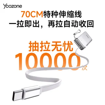 【Сертификат 3C, безопасно для самолёта】 Power Bank Youzhe 20000мАч большой емкости со встроенной вилкой, выдвижная быстрая зарядка