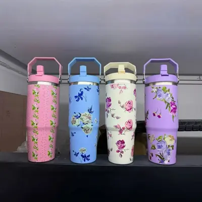 Tutacaklı Araba Bardağı 30 OZ, 304 Paslanmaz Çelik Termos