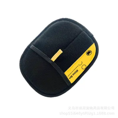 Pet hair removal brush, electrostatic