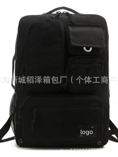 Großer Schulrucksack für Damen und Herren, Outdoor-Freizeitstil
